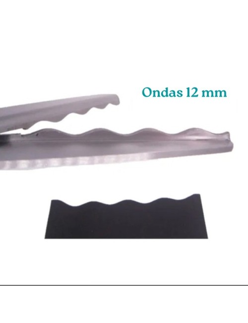 Tijeras de bastillar ondas