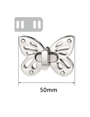 Broche mariposa (dos colores)