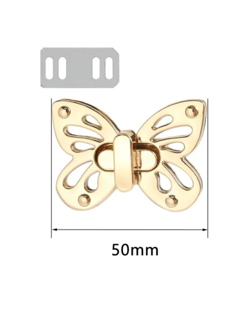 Broche mariposa (dos colores)