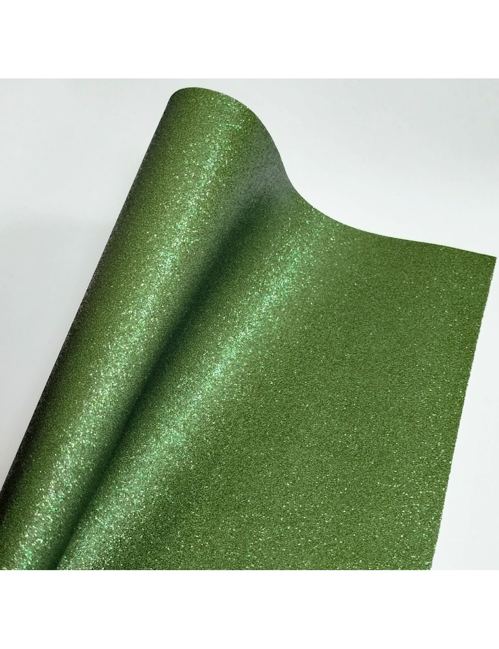 Shine irisada verde oliva