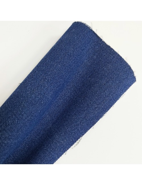 Tela vaquera azul clásico