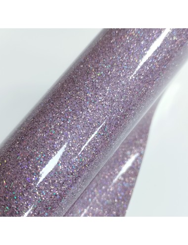 Charol glitter lavanda