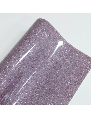 Charol glitter lavanda