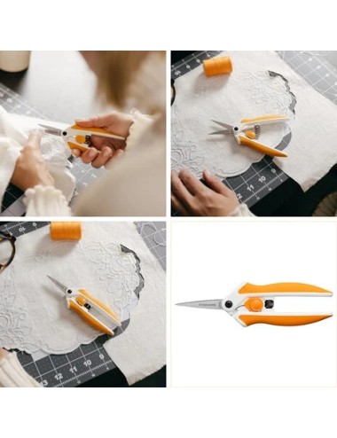 Tijeras con resorte Fiskars