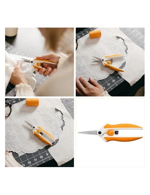 Tijeras con resorte Fiskars