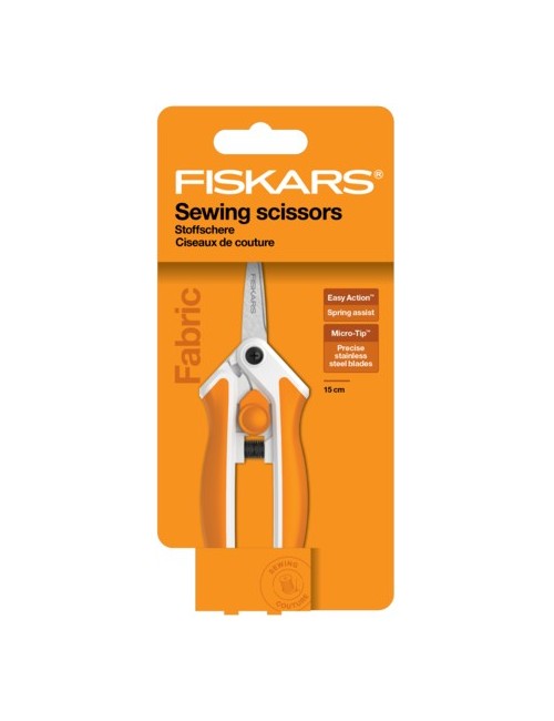 Tijeras con resorte Fiskars