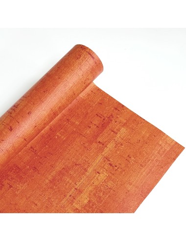 Ecopiel corcho naranja