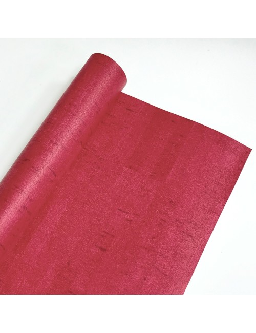 Ecopiel corcho rojo