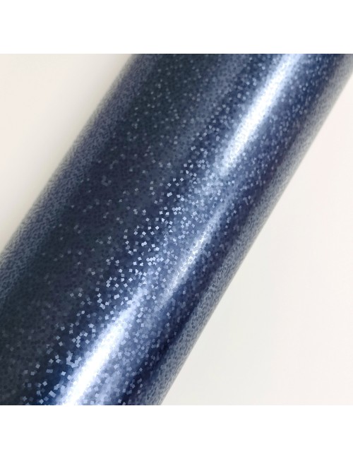 Ecopiel diamante azul medianoche