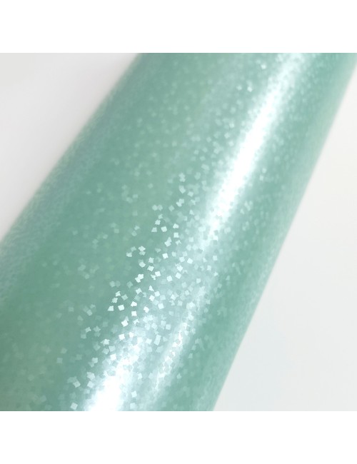 Ecopiel diamante verde mint