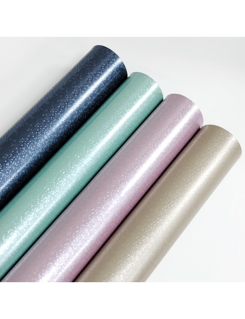 Ecopiel diamante lavanda pastel