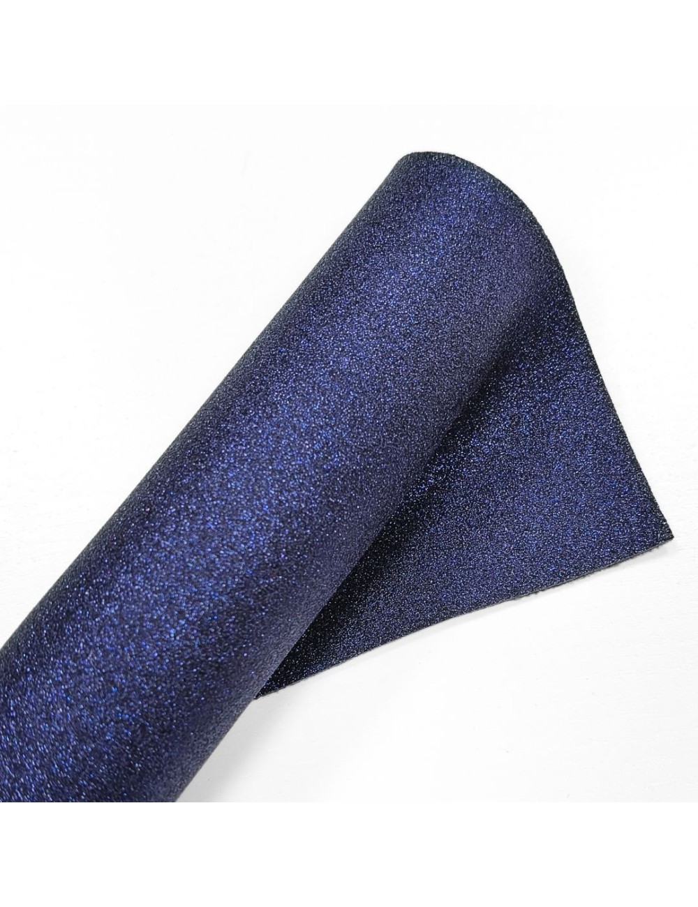 Ecopiel Sparkle azul medianoche