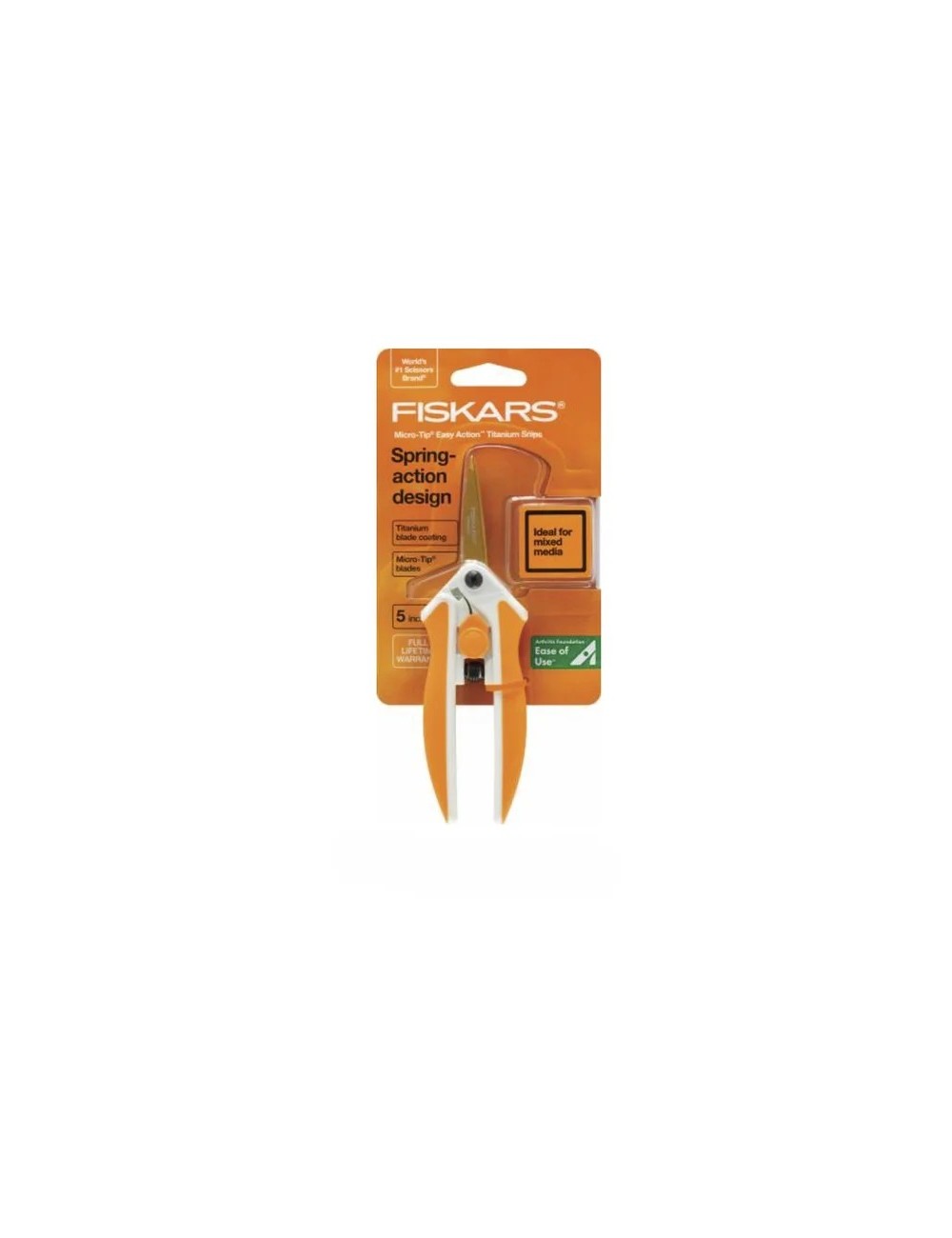 Tijeras con resorte Fiskars