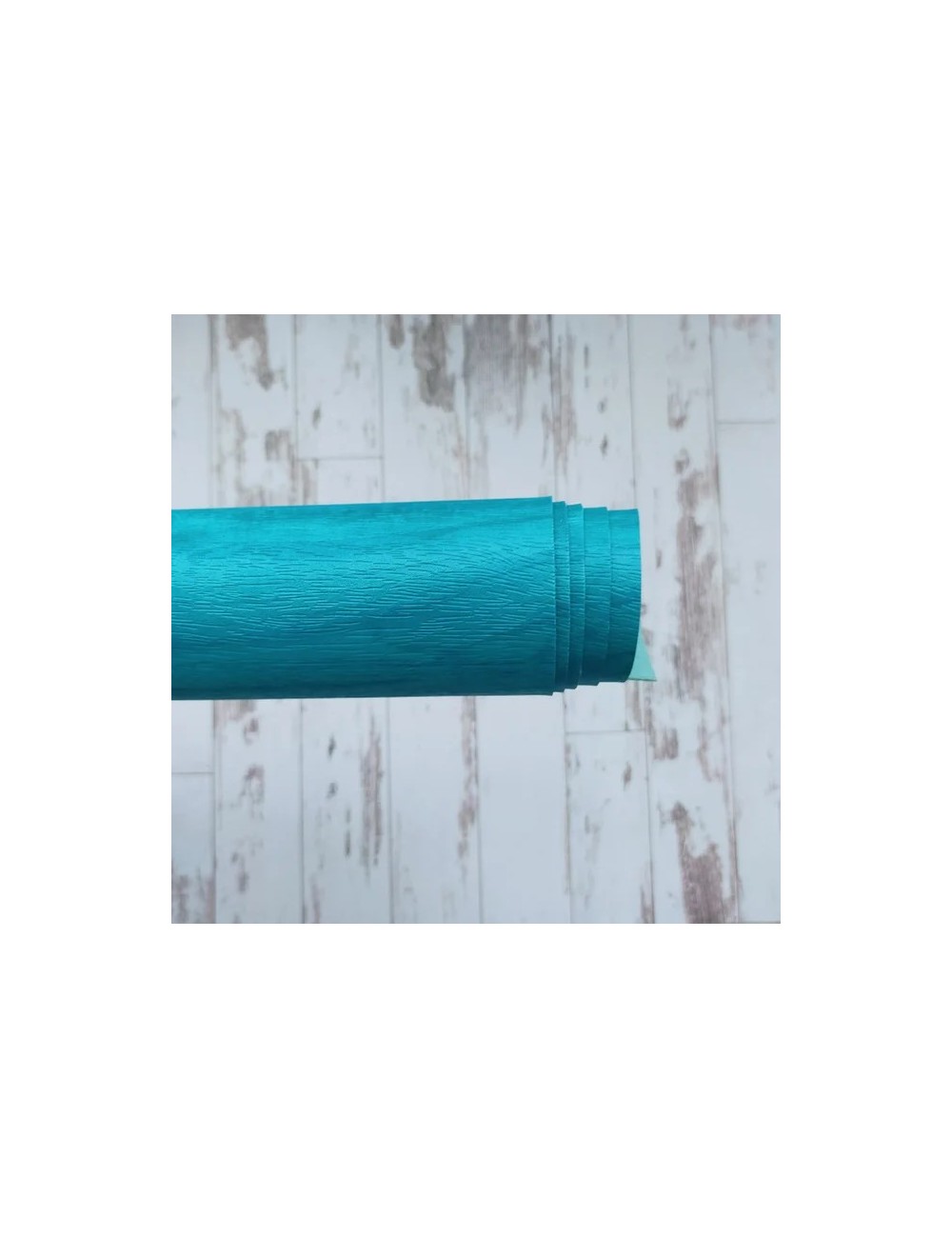 Ecopiel madera azul aqua